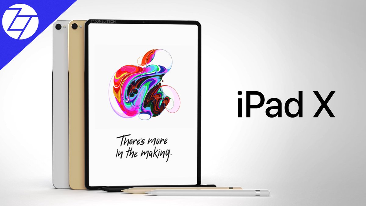 ZONEofTECH's tweet photo. NEW 🍿VIDEO🍿:

Apple iPad X Event ANNOUNCED - Everything You Need to Know!
https://t.co/LyEAmwQy4A

#iPadX #iPadPro #AppleEvent #AppleOctoberEvent https://t.co/clAfOHHLMD