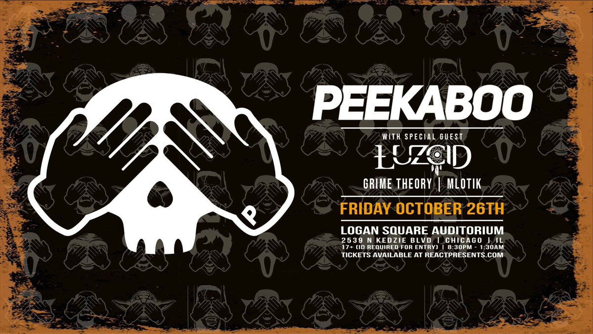 InterstellarIL's tweet photo. ⚠️⚠️ LOW TICKET WARNING ⚠️ ⚠️
Tickets are almost sold out  for #Peekaboo &amp; #luzcid on the 26th! 
Tickets: https://t.co/e0y8kPkNPU https://t.co/FqTAmSne7W