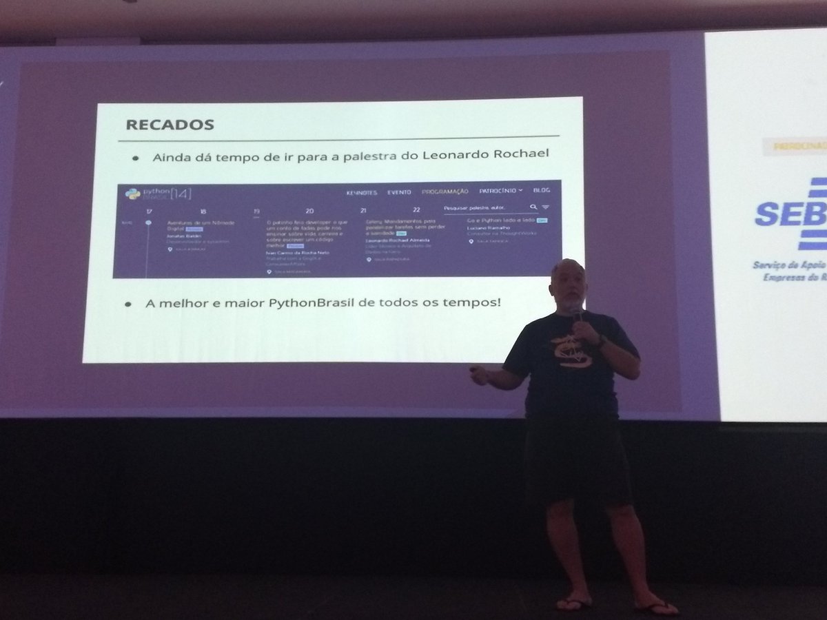 rafaelhenrique's tweet image. Go e Python lado a lado com @ramalhoorg na #PYTHONBR14