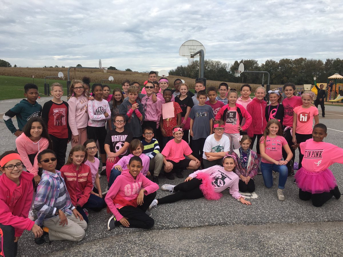 It’s a “Pink Out” here at Sinking Springs! We love showing our school spirit! #CYSDProud #SSSpirit <a href="/SS_elementary/">Sinking Springs Elem</a>