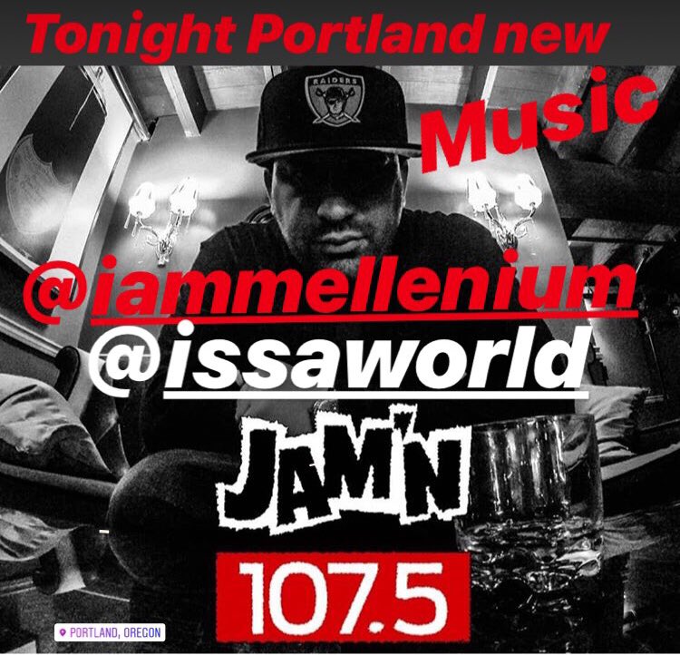 IamMellenium's tweet image. Tonight @JAMN1075 new musixx @IamMellenium #issa #MikeyB