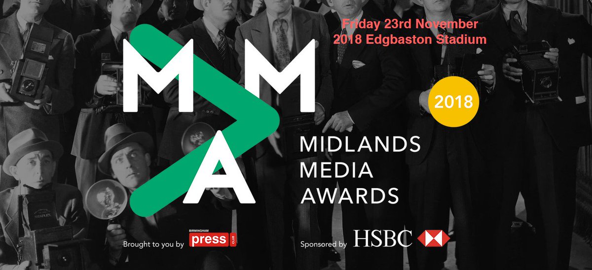 Absolutely delighted to announce that we've been shortlisted for the Midlands Media Awards for the sixth successive year. This year, we're up for Magazine of the Year - a title we won in 2013 and 2016. Can we do the hat-trick? We shall find out next month! #mma #mma2018