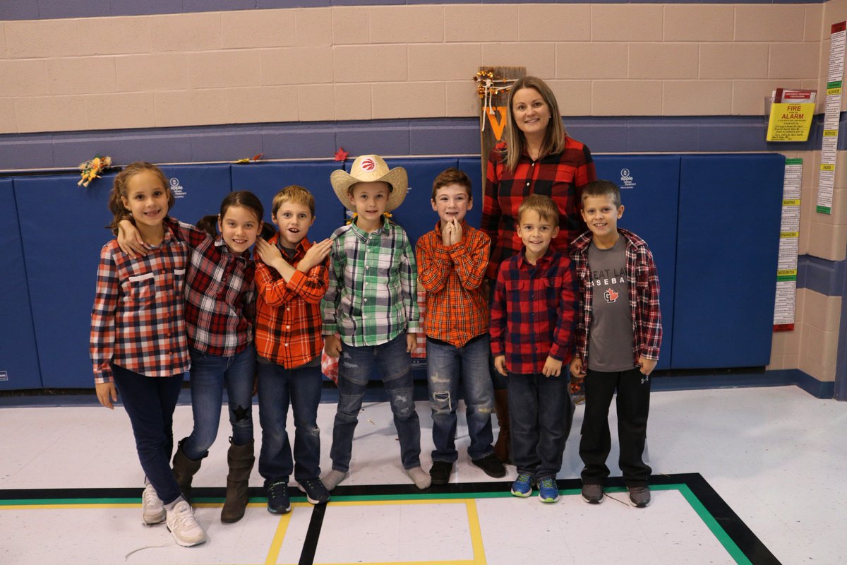 Glad to be in Plaid! Fun was had by all at the Fall Fun Fair