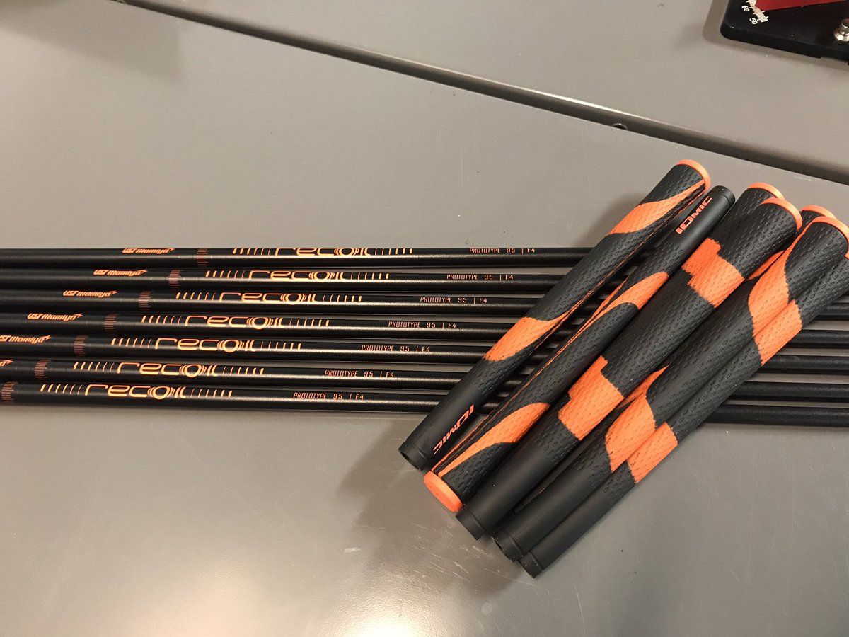 Alright ghouls and goblins here ya go! A totally custom set of 1031 Forged with <a href="/USTMamiya/">UST Mamiya Golf</a> Recoil 95 Proto F4’s and matching <a href="/IOMIC_USA/">IOMIC USA</a> grips. One lucky winner will be selected on 10/31! Follow, Re-Tweet, Like! Go to our Instagram and do the same for an extra chance to win! 🎃