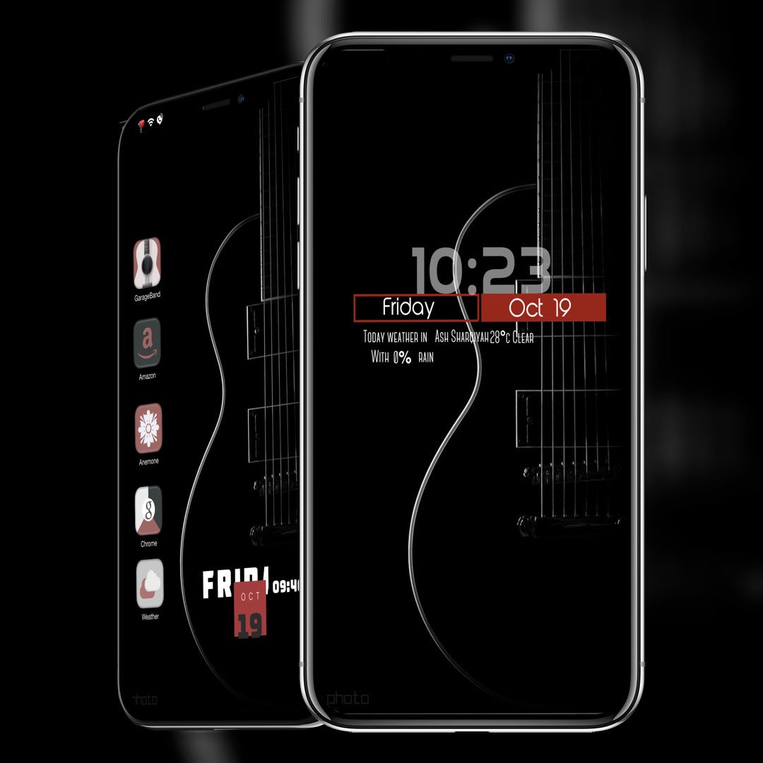 rozeta235's tweet image. My new widget: 
R.8 
On Lockplus pro 
By: @JunesIphone 

#screenshotapp