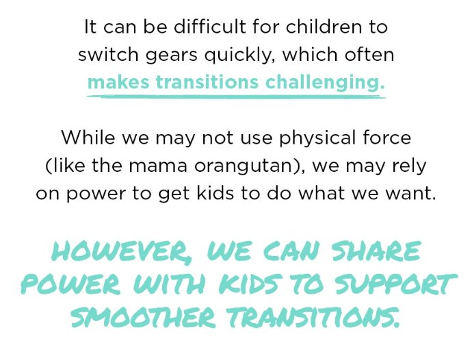 "We often use power to get kids to do what we want." #wolfdominance "We can share power with kids to support smoother transitions." youtu.be/a6weYfK4sSE #mommaorangutan #sharepower <a href="/R2RPD/">Ready2RunPD</a> <a href="/nearpod/">Nearpod</a>