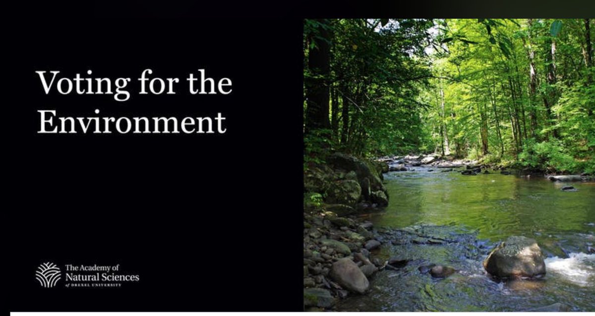 PAGreenIn18's tweet photo. When it comes 2 planet’s health, there are lots of problems. The good news: you can have a say in how fed/state govt respond by learning about the issues @ Voting 4 the Environment @AcadNatSci Oct 24 6:30 w/@ConservationPA @TTFWatershed @cleanaircouncil https://t.co/fOrhsApaIa https://t.co/tN74UVK9PQ
