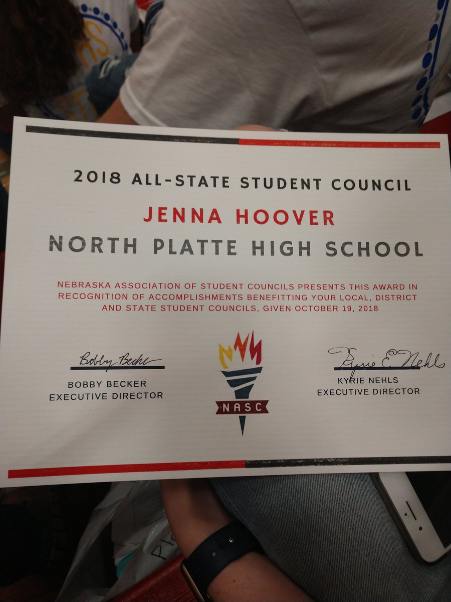 Not only did NPHS StuCo get an award for top StuCo AND the top fundraiser award for  Make-A-Wish for the 5th year in a row....our very own <a href="/jennamhoover/">jenna</a>  received one, too!!!