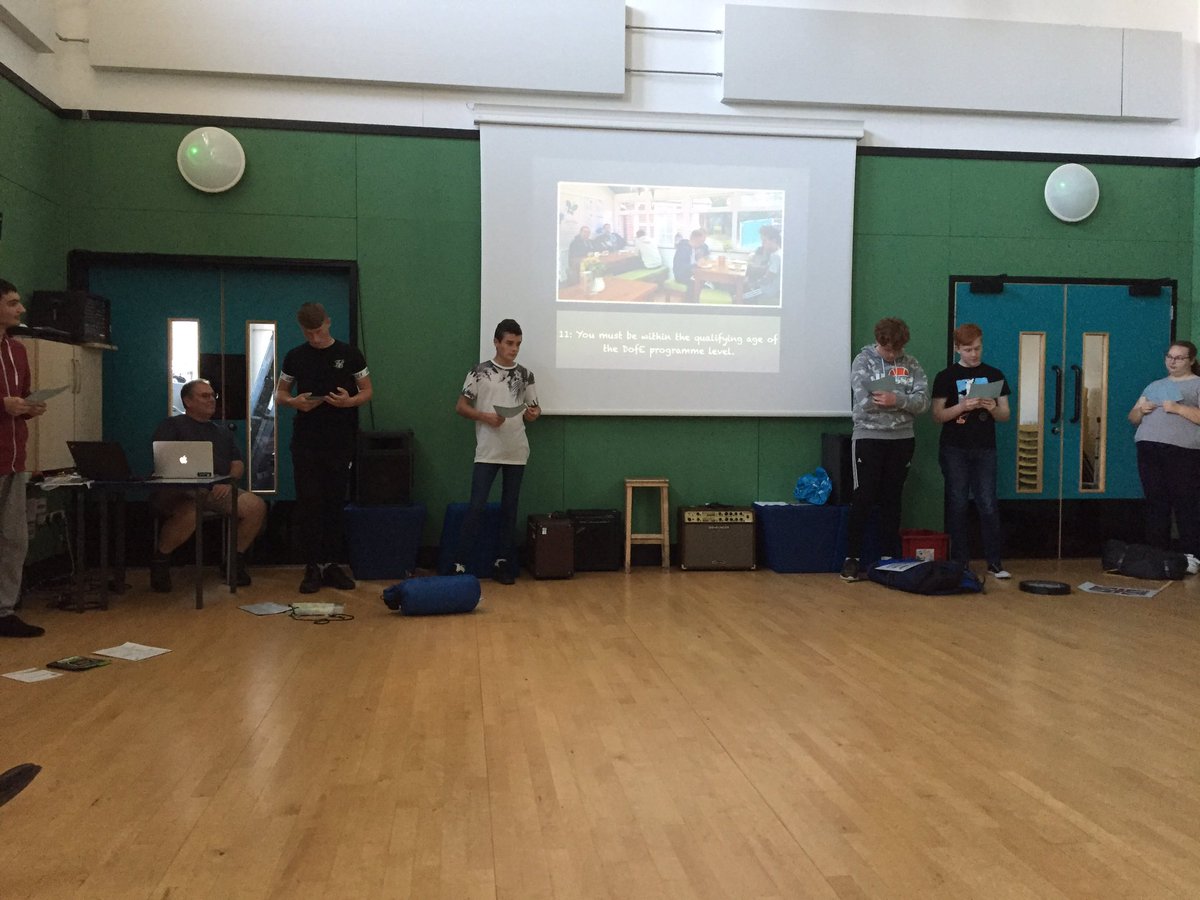 Fantastic presentation by students <a href="/LeMurierSchool/">Le Murier School</a> this afternoon! A great talk on how they achieved the 20 Conditions of the Expedition section! #DofE