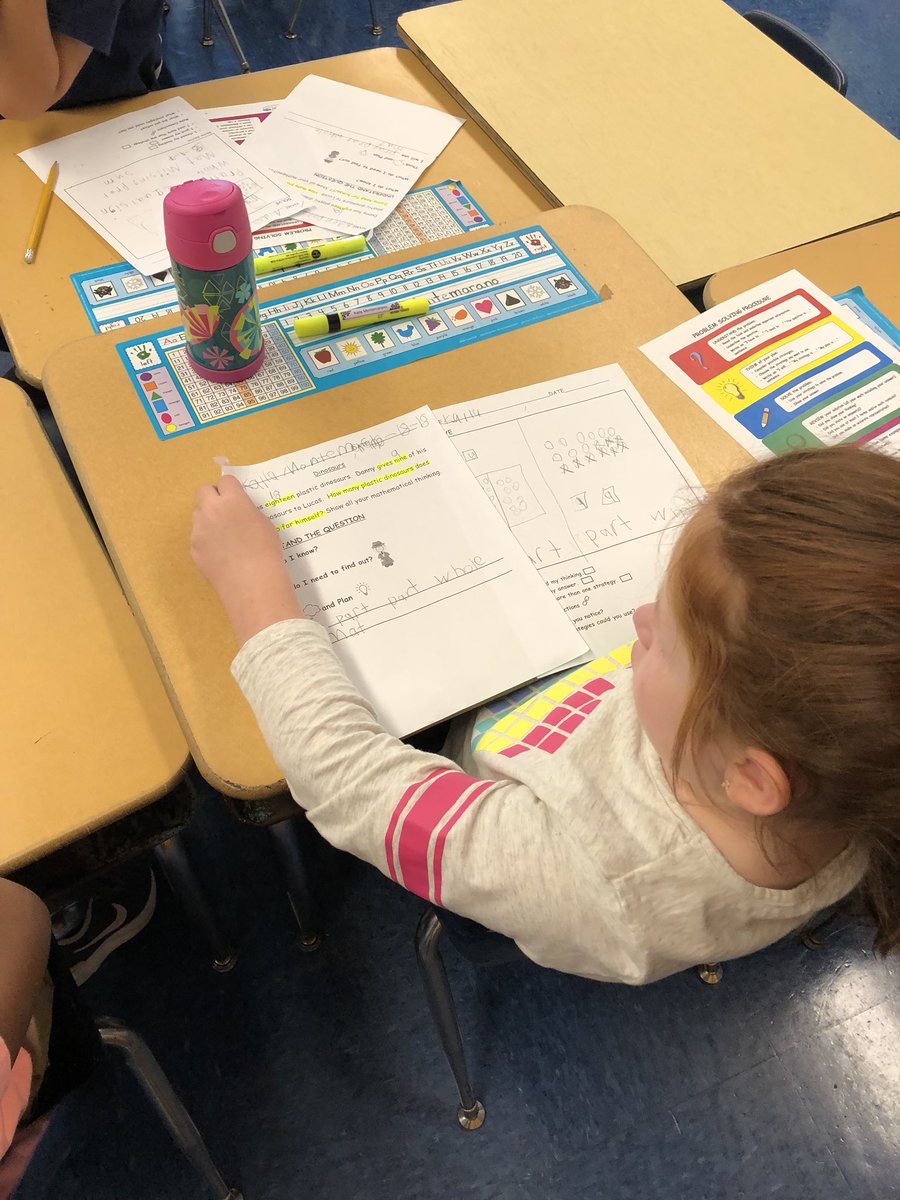 s_silva217's tweet image. These first graders know how to show their thinking! 💡#firstgrademath #exemplars #problemsolving @OceansideSch2