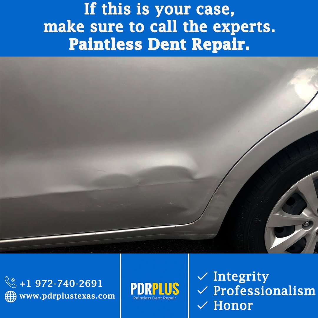 PDRPlusTexas's tweet photo. Paintless Dent Repair! 

We are experts in repairing dents, trust PDR and forget about the problem.

™️🏆™️🏆™️🏆™️🏆™️

#FixCarDent #CarDentSpecialist #DentRepair https://t.co/j1R8oA0fgJ