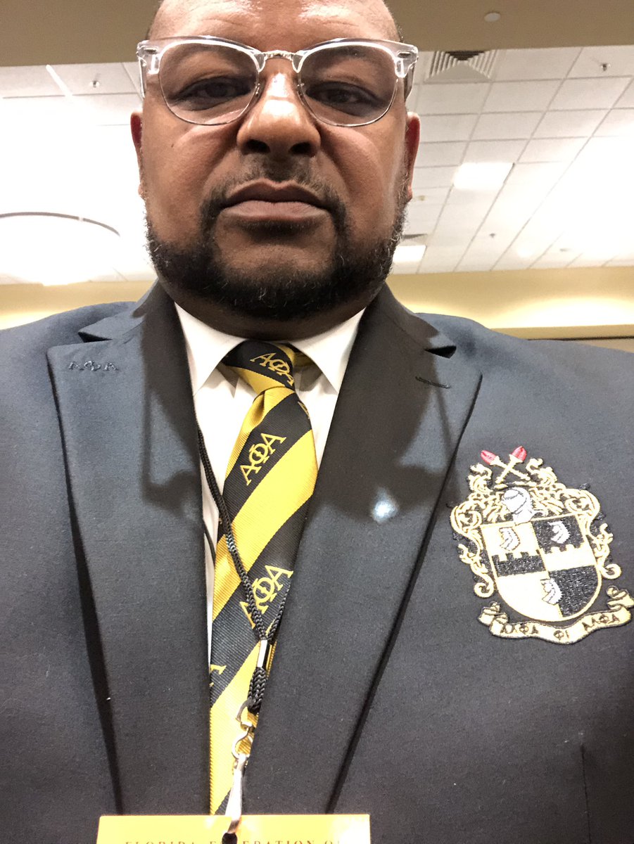 errolwil1's tweet photo. Attending the Florida Federation of Alpha Chapters District Conference https://t.co/mbDr84zfKS