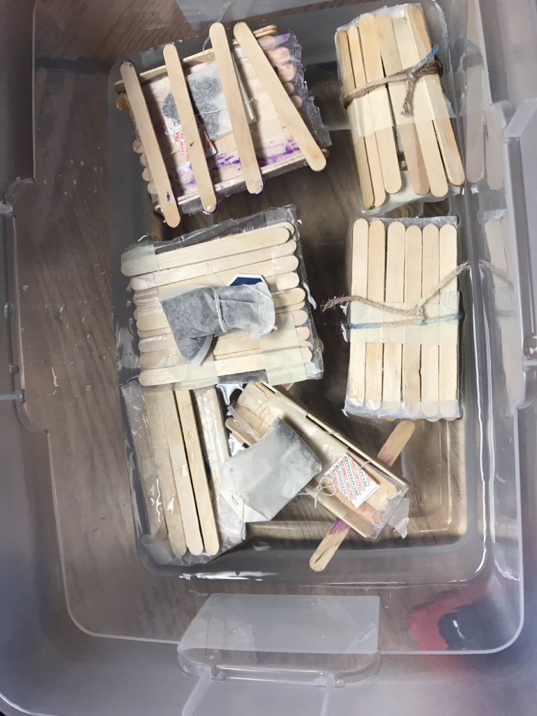 wrighton418's tweet photo. @Cobb_SS  #TwitterTournament #BSIEaglePride Boston Tea Party STEM Challenge! Build a crate to keep the tea dry for the longest period of time! Mrs. Wright’s 4th grade class https://t.co/Y7tRwuATTX