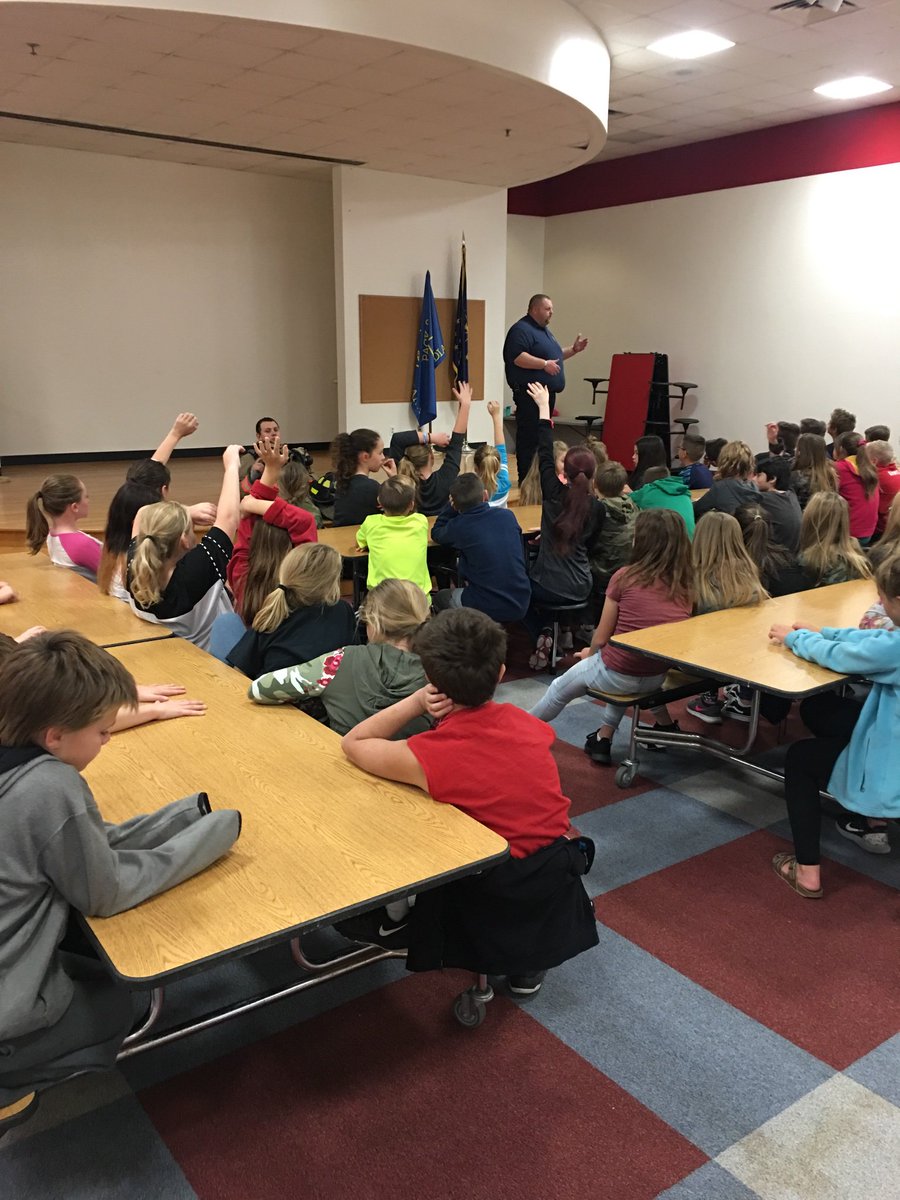 We really enjoyed having <a href="/LibertyTwpFD/">Liberty Township Fire Department</a> in today to talk to each grade level about fire prevention. We appreciate all they do to keep our community safe! #LPSelma