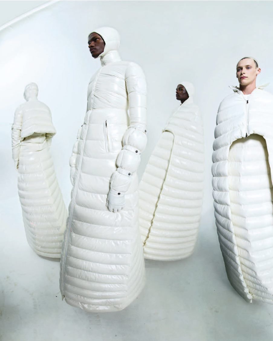 Wanderset's tweet photo. UGLIER THAN THOU: @Moncler x #PierpaoloPiccioli
These Fall puffers prove we are addicted to #memewear
https://t.co/sWQjgxAJAX

#uglierthanthou #moncler #highstreet #troll #streetwear https://t.co/5gW1AzvIx7