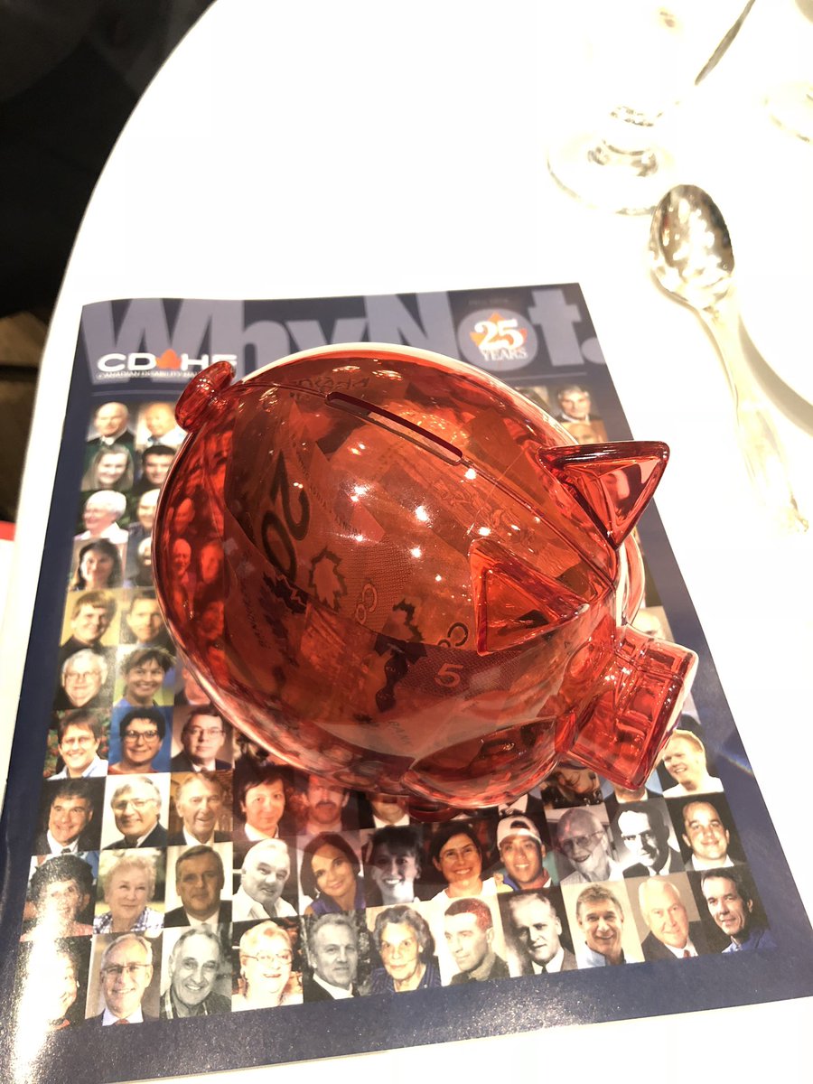 faiyazFizza5's tweet image. All donations made into this little piggy bank (placed at every table across the hall) at today’s CDHF Induction Luncheon will be multiplied by 5, courtesy of @IBMCanada! 

#proudIBM #InclusiveIBM