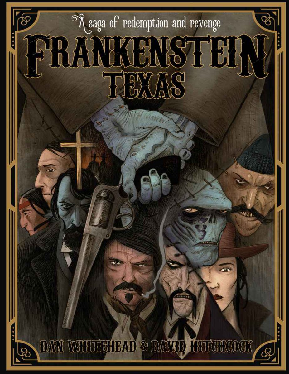 JohnAShort2's tweet photo. "Horror, gothic cowboys, Victoriana and the Modern Prometheus" Read my review of Dan Whitehead and David Hitchcock's 'FRANKENSTEIN TEXAS' graphic novel at: https://t.co/BvsrXaZwhc
#comics #horror #weatern #blog #frankenstein https://t.co/LpplMxjItx