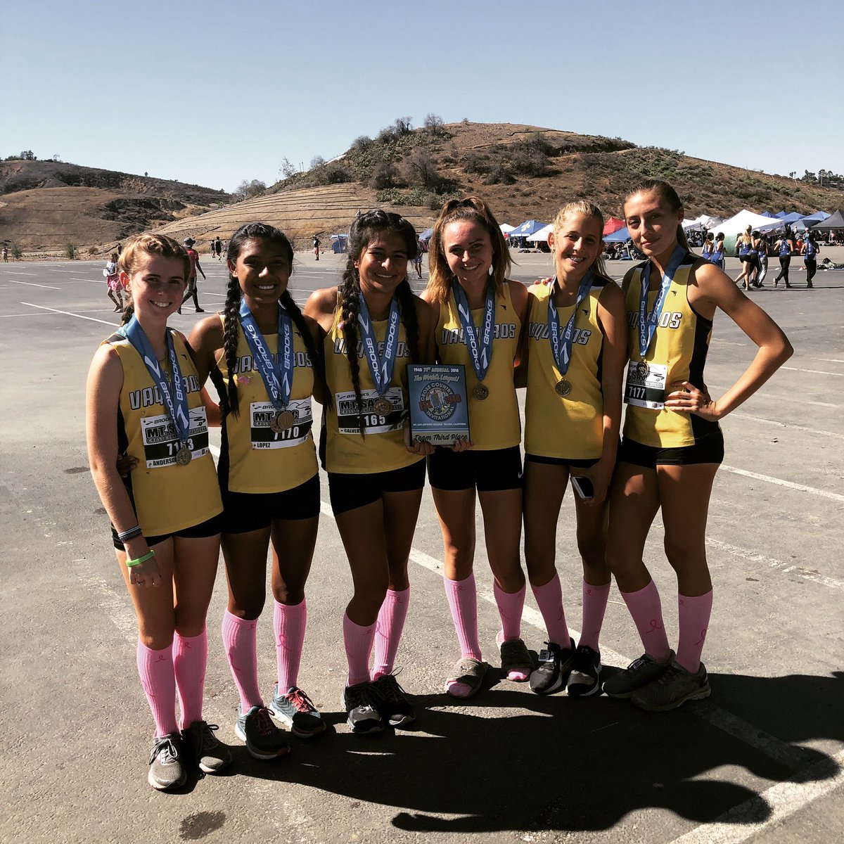 ElCapXC's tweet photo. 3rd place team at the Mt. SAC Invitational. https://t.co/Fp66hy8QlH