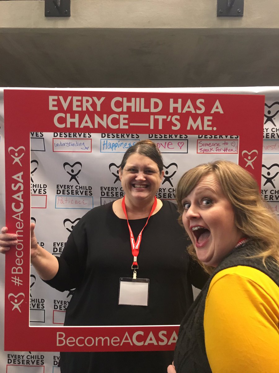 FanninCCC's tweet photo. We are excited to have a great group of staff and volunteers @TexasCASA Conference in Denton! #texascasa #texascasaconference #everychildhasachance https://t.co/YpPJFUaLAc