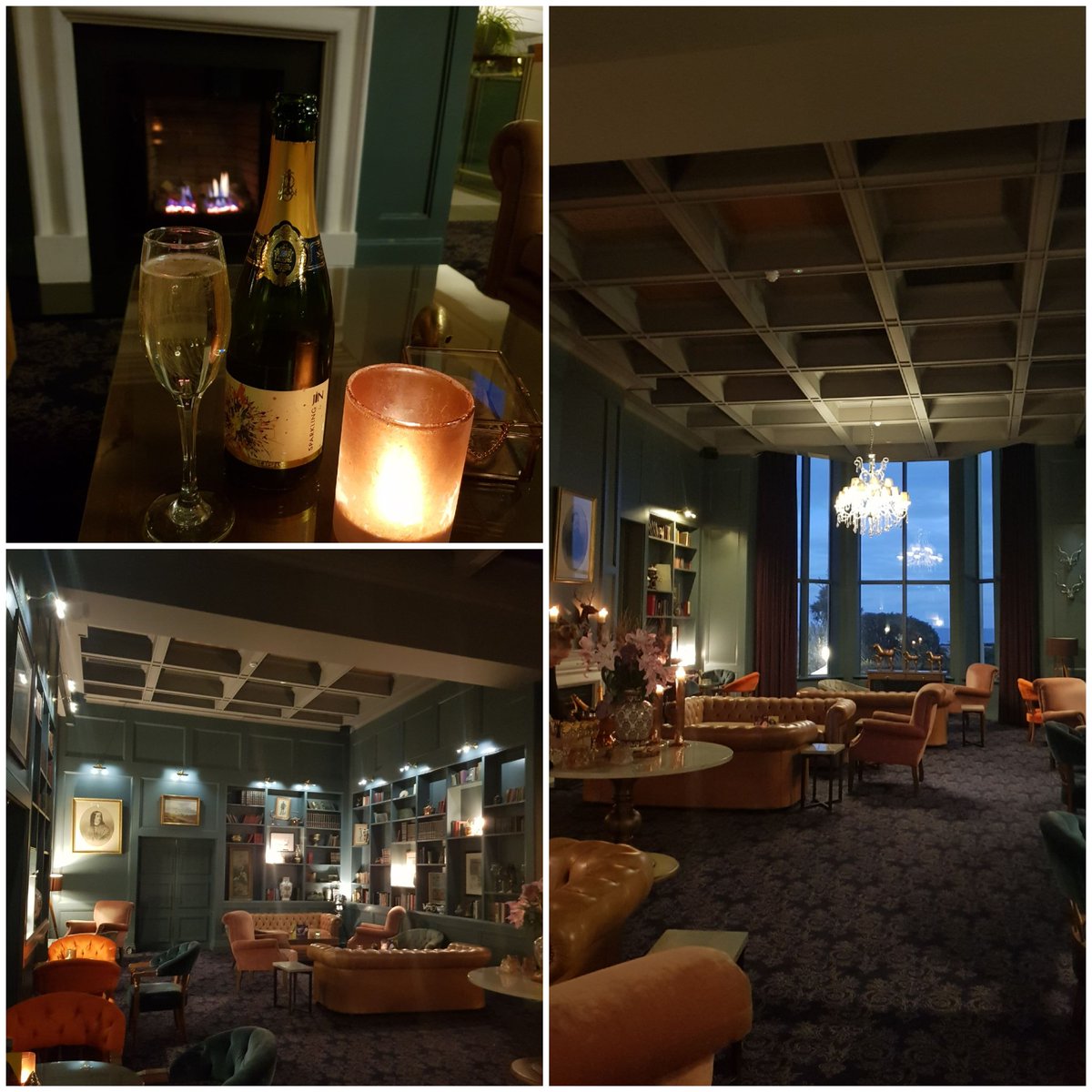 Love this room. <a href="/Garryvoehotel/">Garryvoe Hotel</a> <a href="/jnwine/">JN Wine</a> sparkling.