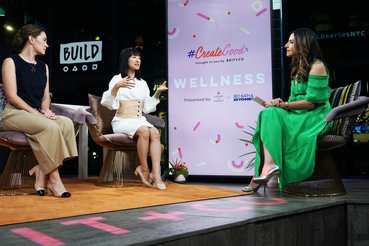 EBbrands's tweet photo. Our sustainable home brand, Under the Canopy, celebrated the launch of their organic bath collection exclusively at @BedBathBeyond with @BritandCo's #CreateGood Wellness panel last night. We definitely felt inspired!   https://t.co/AWBBhCecQp https://t.co/pbbS477coP