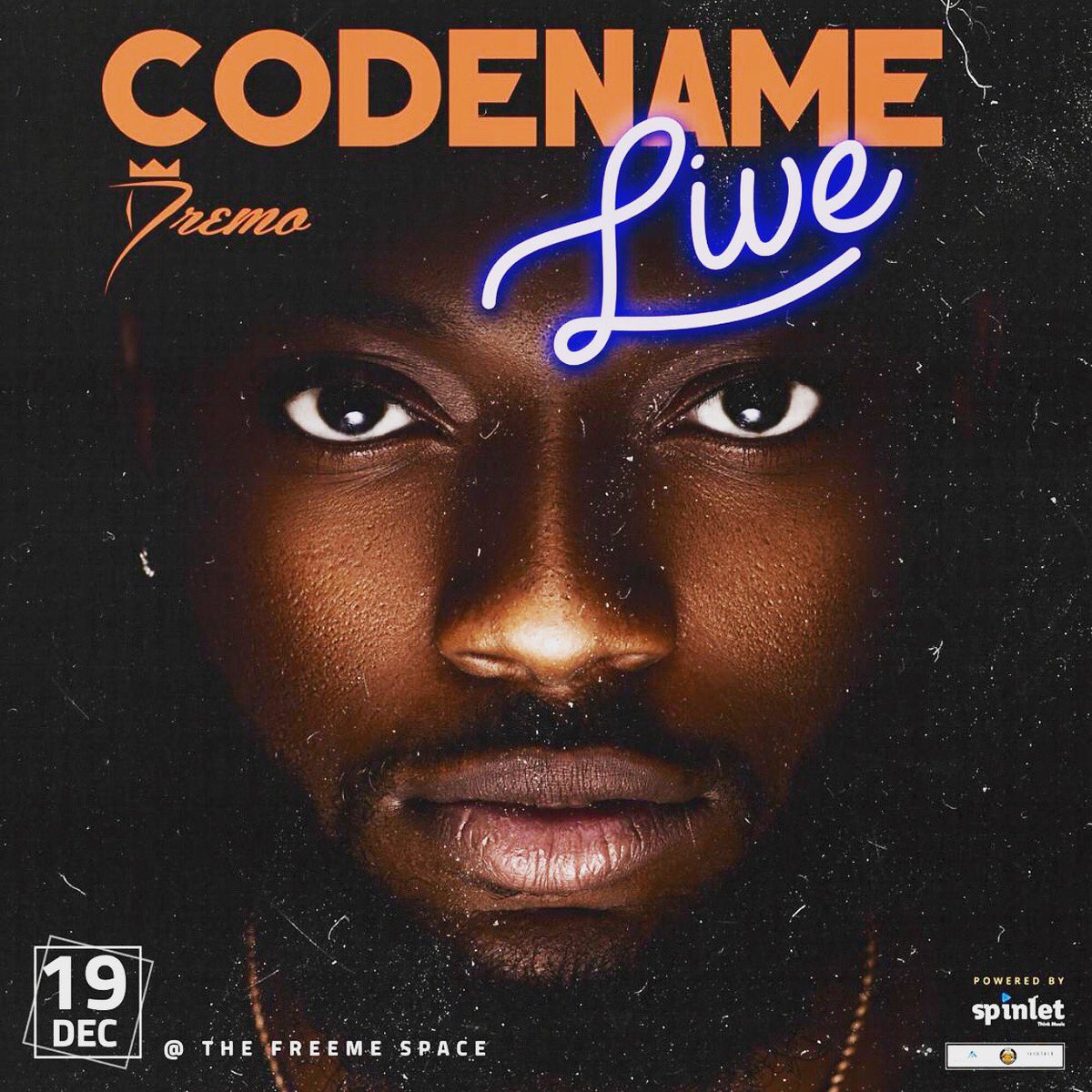 Swagball's tweet image. Get your Early Bird Tickets to #CODENAMELIVE plus a copy of Codename EP Vol 1 on @spinlet Link in my bio. @Dremodrizzy