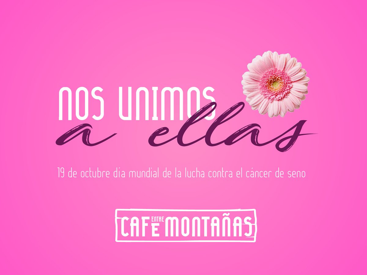 cafeentremon's tweet photo. Por su puesto #CaféEntreMontañas está en #ModoRosa por todas estás mujeres valientes que batallan día a día. 🌸 https://t.co/Vr9T8BRRag