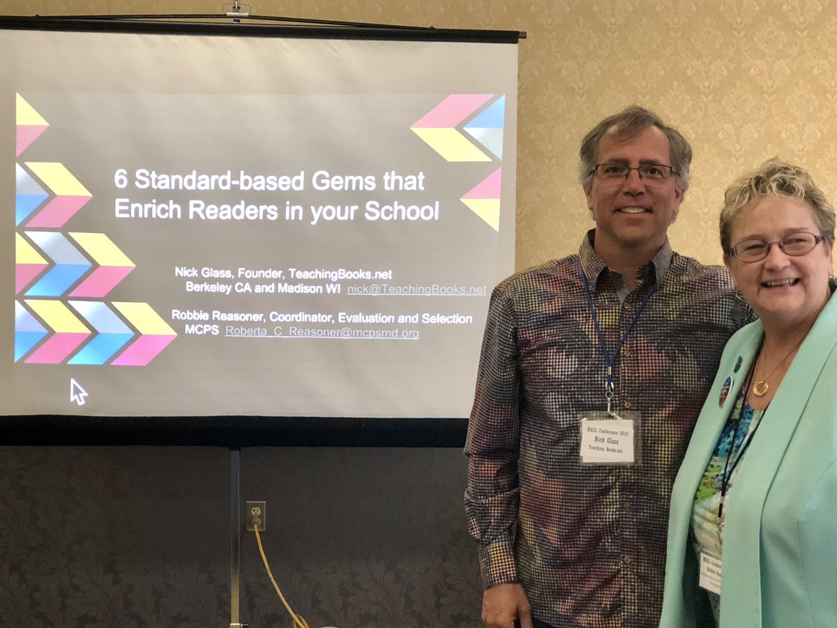 hvanpuymbroeck's tweet photo. These awesome @MCPSSLMP media specialists are #leadingbeyondthelibrary! We love the it and are so grateful for your passion! #maslmd18 https://t.co/C1jR0FfxtU