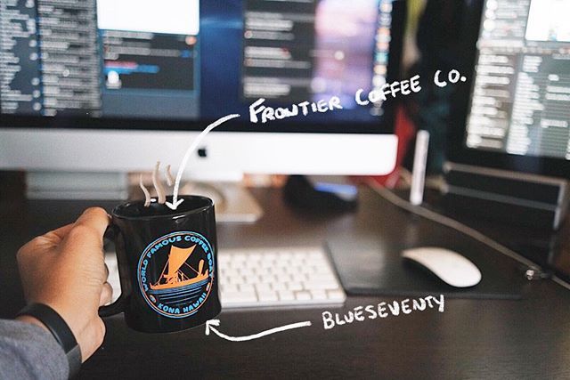 Kona withdraws... but that’s okay, we’ve got @frontiercoffeecompany in our <a href="/blueseventy/">Blueseventy</a> cups ☕️☺️ // #EnduranceCubed #AllForTheSwim ift.tt/2PJyIg6