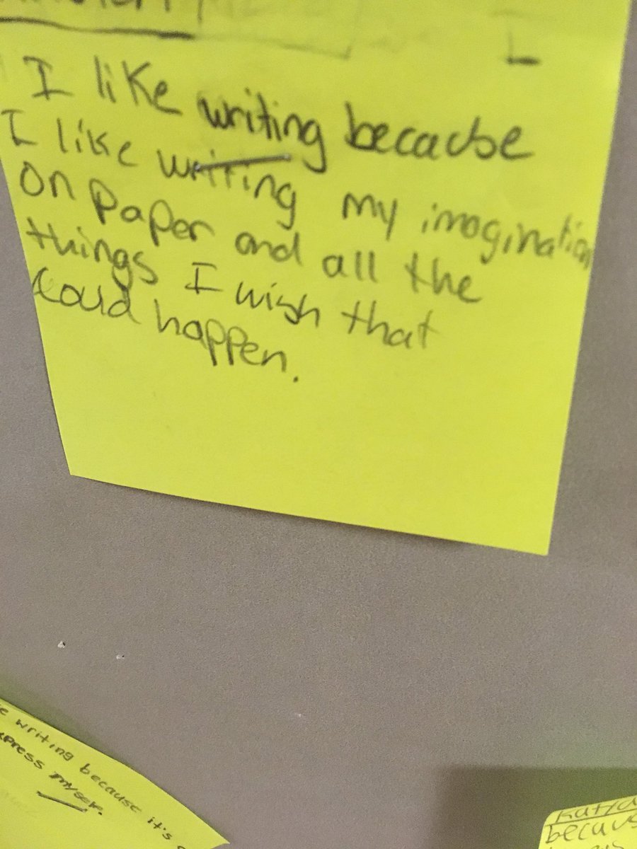 mruliano's tweet photo. Ask the kids. They know what’s up. #WhyIWrite #EWMMS @MisterPlaia @DrMaryTKelly @DawnAttanasioNY @mrsrosarioELA @MrsKatsigiorgis @JohnKatsigiorg1 @MsKAWilson23 @MissPallini @MsRomeo_ENL @cocom1226 @SuparnaBasu12 https://t.co/zoB0AdQbdd