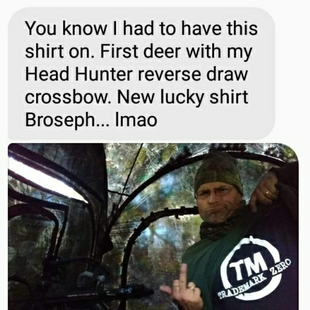 TrademarkZero's tweet photo. TRADEMARK ZERO does our best, not only melting faces on the stage,
but helping deer hunters everywhere. LOL
#fuckyou #smalltownband #metalheads #metalmusic #music #hornsup #metalspirit #musicalartist #somethingnew #newband #reachout #metal #hunting #deerhunting #successfulhunter https://t.co/YkQ83d5Kfi