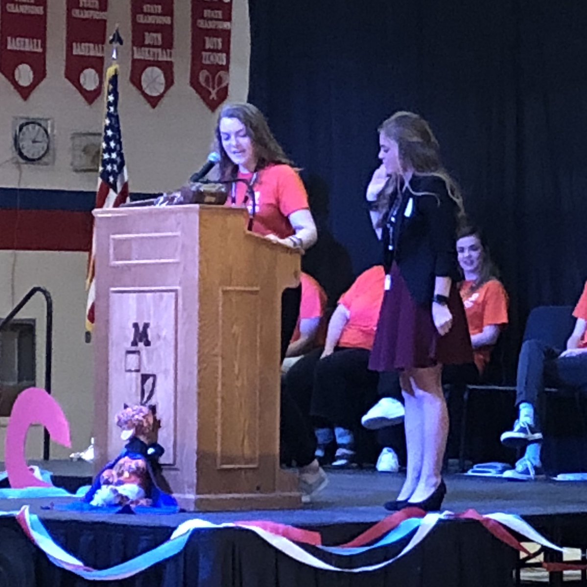 KHSstuco_'s tweet photo. It was a great day at State Convention! Thank you Millard South for hosting us, and HUGE shoutout to Sydney for being elected as State Vice-President and Lainey for being elected as District 3 Secretary!! https://t.co/eWUIClA7cf