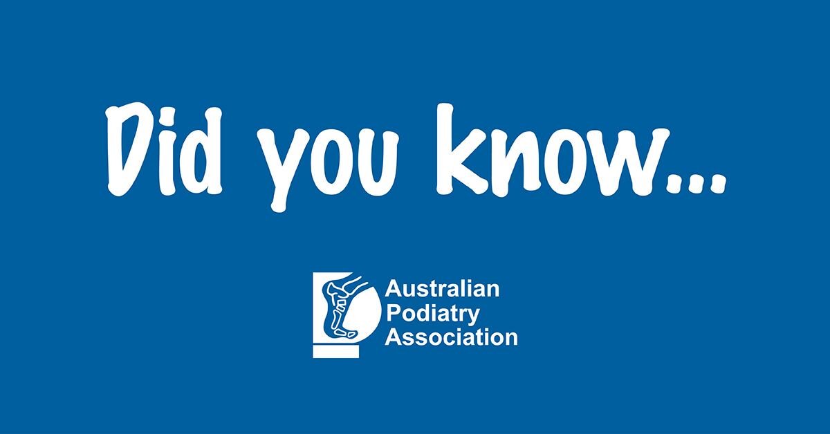 APodA_National's tweet photo. Toenail fungus is more common than you may think. Around 10% of the Australian adult population is affected by a very typical form of nail fungus found on the foot! Learn more about nail and fungal infections here: https://t.co/Fyfvdx3QlD https://t.co/b0rE2jwNq7