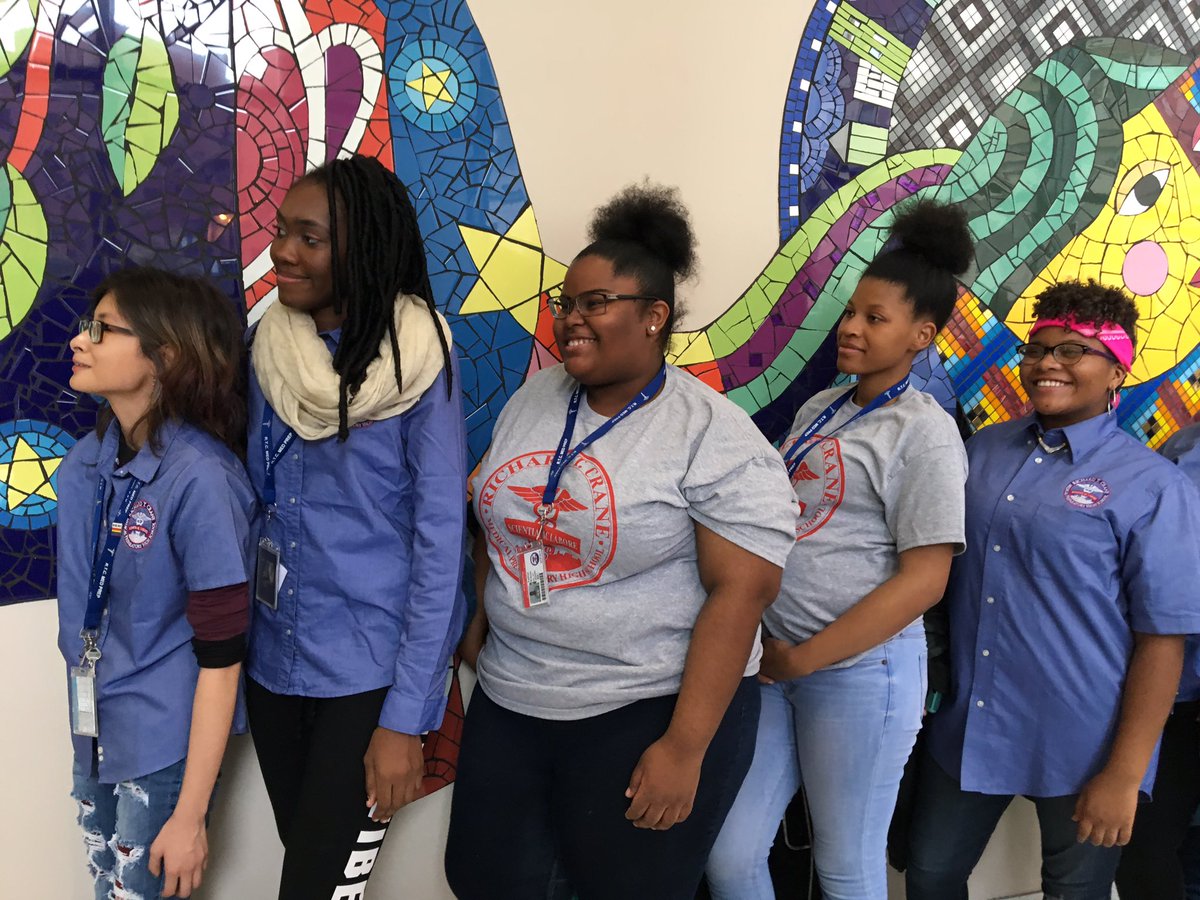 ToniPreckwinkle's tweet photo. I am proud to unveil the beautiful, community-created mosaic in the lobby of the newly constructed Cook County Health Professional Building, which will open later this month. Thank you to @CookCtyHealth , @CraneHighSchool and @ChicagoPAG https://t.co/ysDdnewejQ