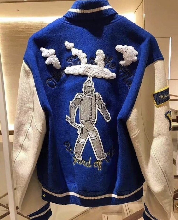 louis vuitton virgil varsity jacket