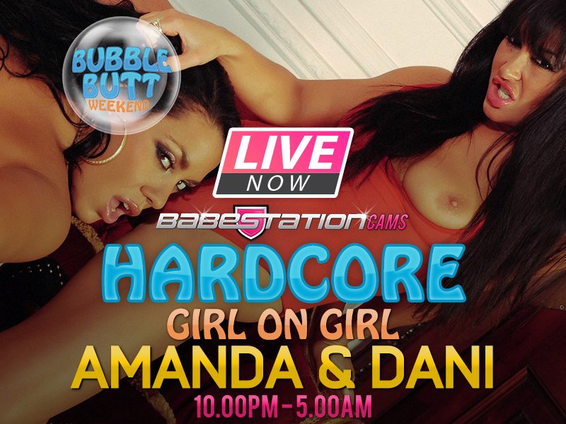 LIVE NOW: Hardcore Girl on Girl! 🔞
feat. @AMANDARANDELL &amp; @DANIONEAL24 😍 

Watch 👇
https://t.co/TXTMmTdL28 📱 https://t.co/kXSgpWdeNU