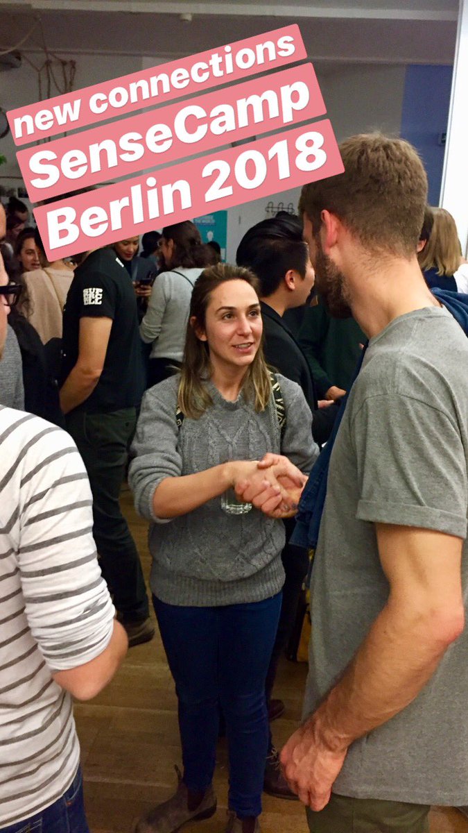 MrmBecker's tweet image. #SenseCampBER18