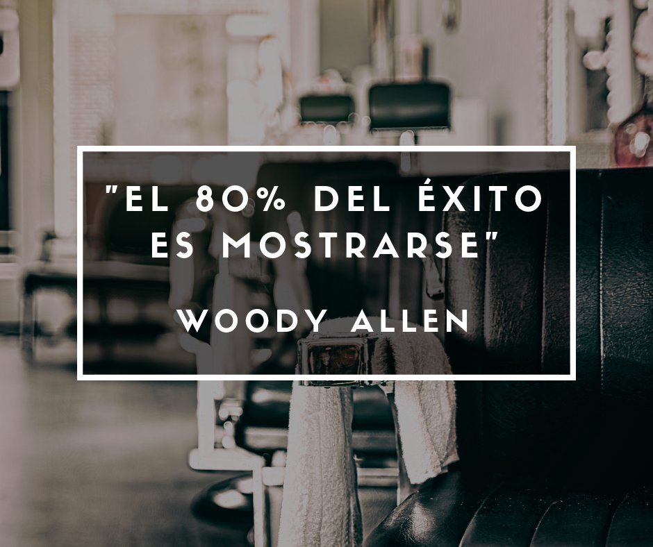 BarberApp_'s tweet photo. Esperamos que tengas un buen fin de semana con esta frase de Woody Allen  💪 #BarberApp #barbudo #barberia #barbershop https://t.co/46LQynJP7O