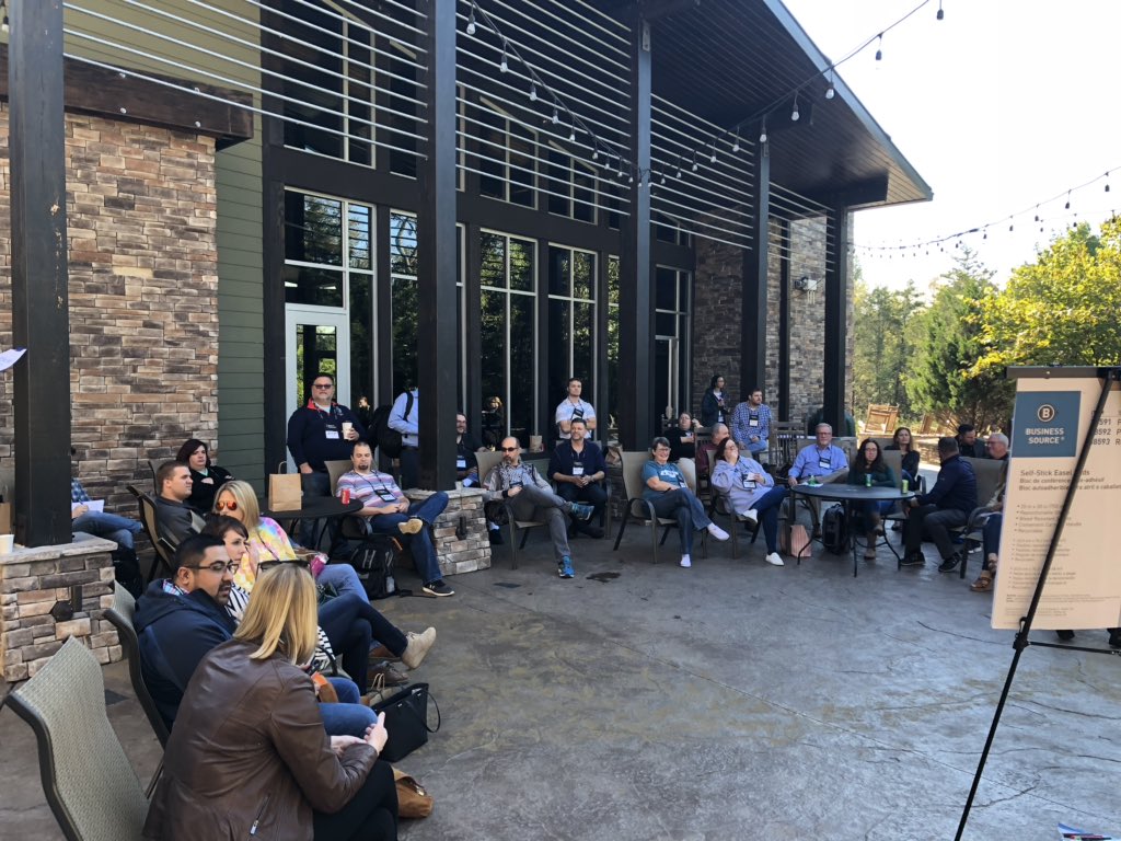 thumper369's tweet photo. What a great day #YourAgileJourney #AOTN18 https://t.co/fp1MecCQDj
