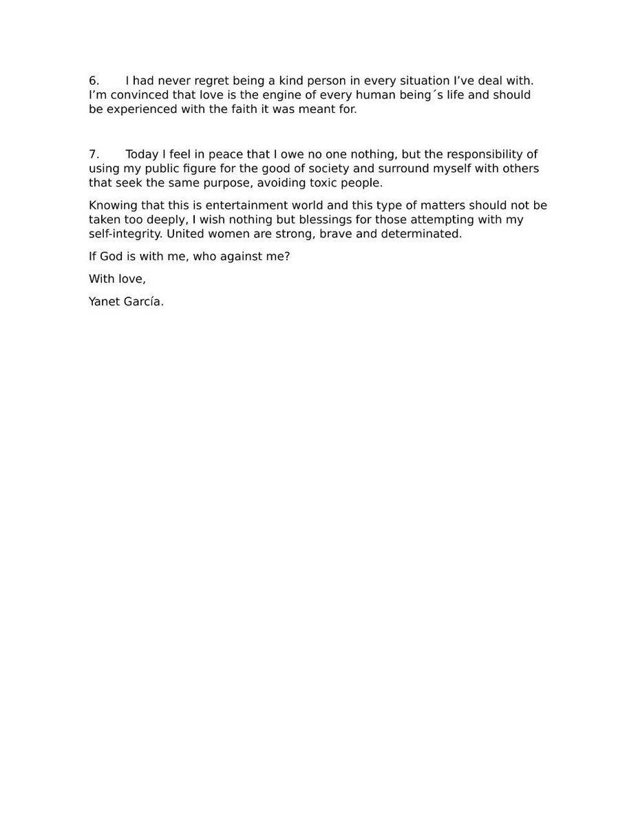 Yanet García tweet media