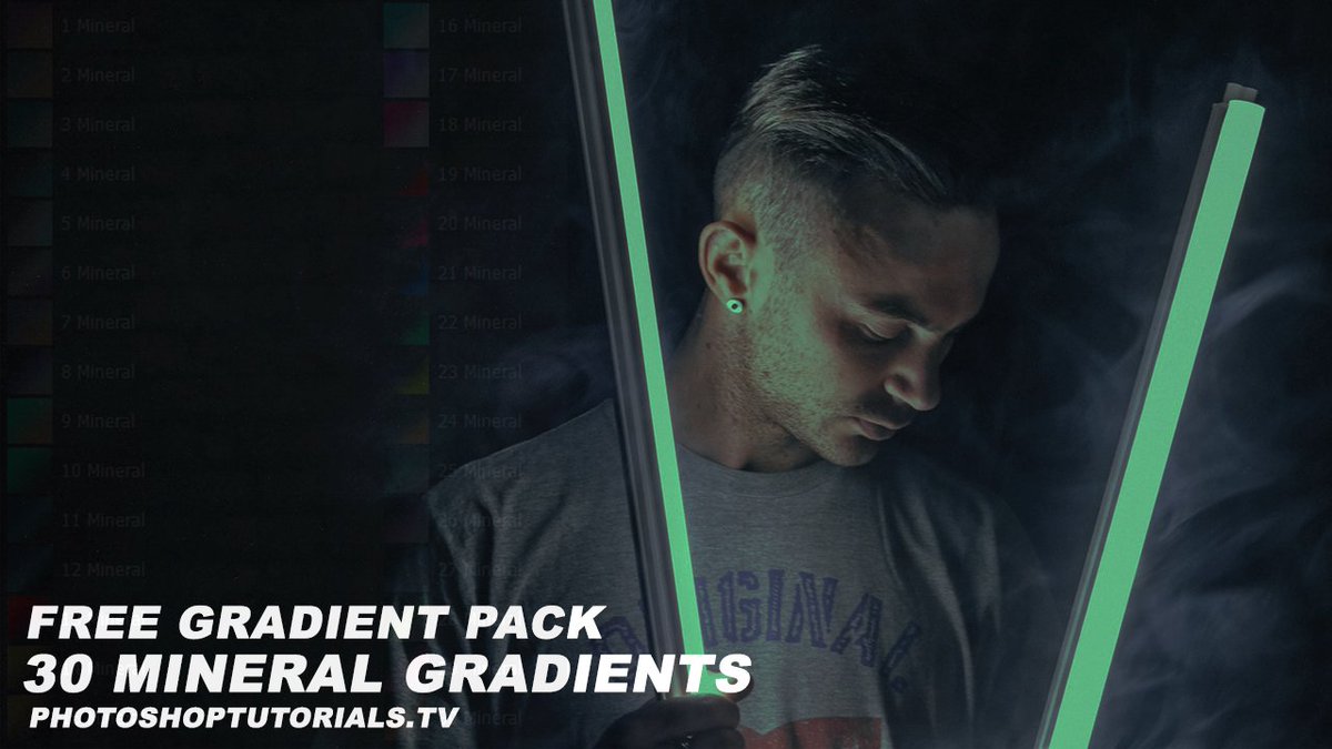 PS_TutorialsTV's tweet image. Mineral Colors Gradient Pack (FREE) - Download #Photoshop
bit.ly/2R0fDq4