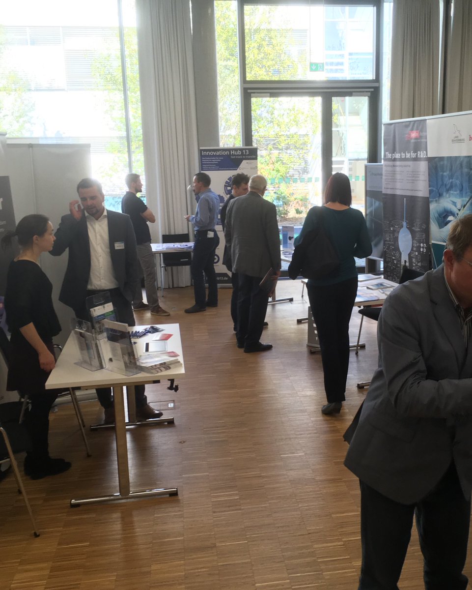 innohub13's tweet photo. Auf #htt2018 erstmals mit Stand, #Transfer|scouts, neuen Flyern und den neuen #Transfersteckbrief|en; auch unter ➡️ https://t.co/ZjnUYrtOIP #innovativehochschule https://t.co/AmOaLuTNJ5