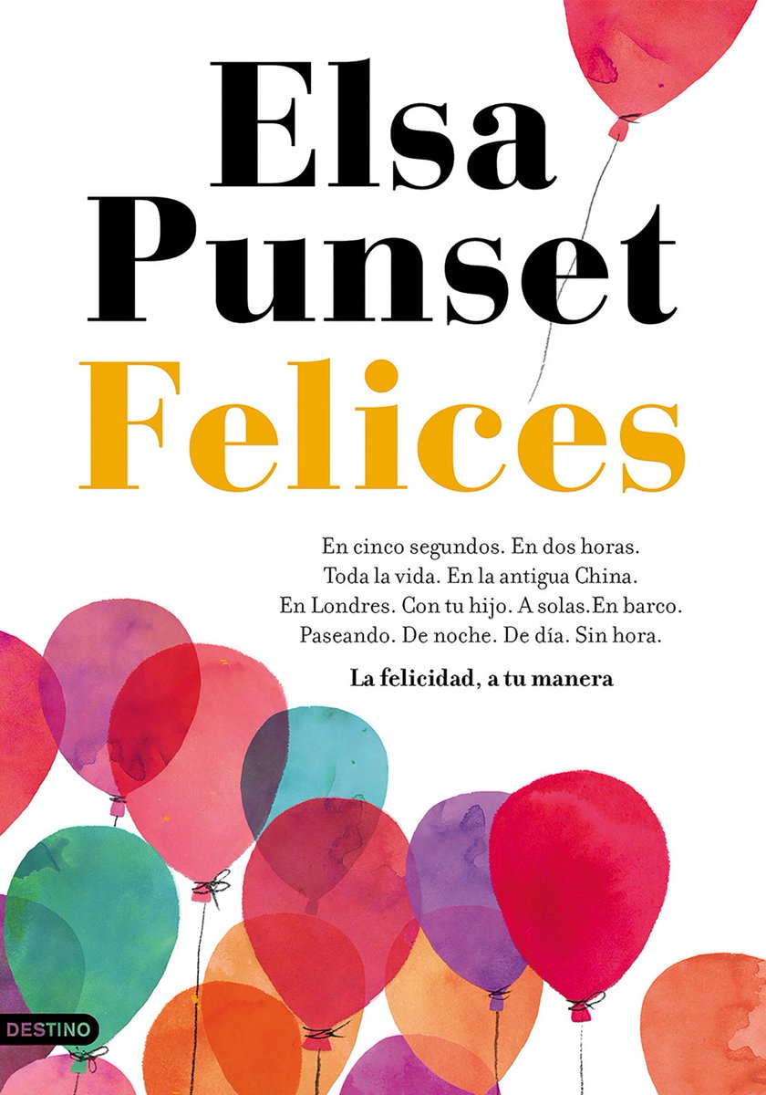 Un libro abierto y vital que nos invita a hacer un viaje fascinante y nos da mil y una posibilidades para que cada uno encuentre su propia manera de sentirse bien. 

ow.ly/zcZB30mhRxJ

#Felices
#SelloDestino
#GrupoPlaneta
#ViveLeer