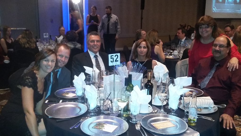 GDIServices's tweet photo. The @LethChamber celebrated the best in local business at the 2018 Business of the Year Awards Gala. GDI was proudly in attendance! #SmallBusinessWeek #BOYA2018 #Lethbridge https://t.co/j2ctlgPP1g