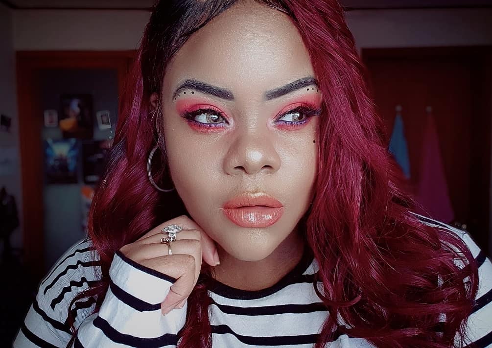 nikinami_'s tweet photo. Haven't posted a look in a min
β€π₯ππ
#bloodsugar
#morphe35p
#ultramattelip
#kabrow
#nofilterconcealer
#fentyglossbomb
#trophywife
#koreancosmetics
#elffoundation #colourpop #fentybeauty #JeffreeStarCosmetics #morphebrushes https://t.co/fXUowUl2Yr