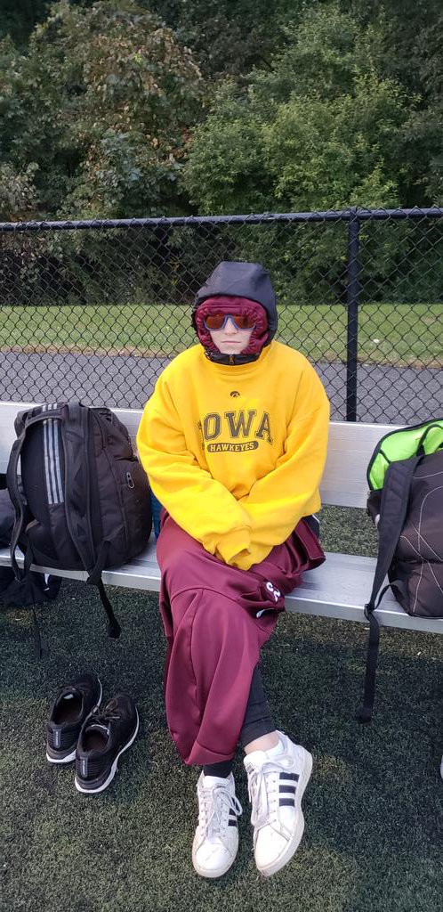RaidersGirlsFut's tweet photo. Super support from a super senior! #downnotout #55degrees #brrr #notreally #sectionalprep #sss https://t.co/RIifVcbCYl