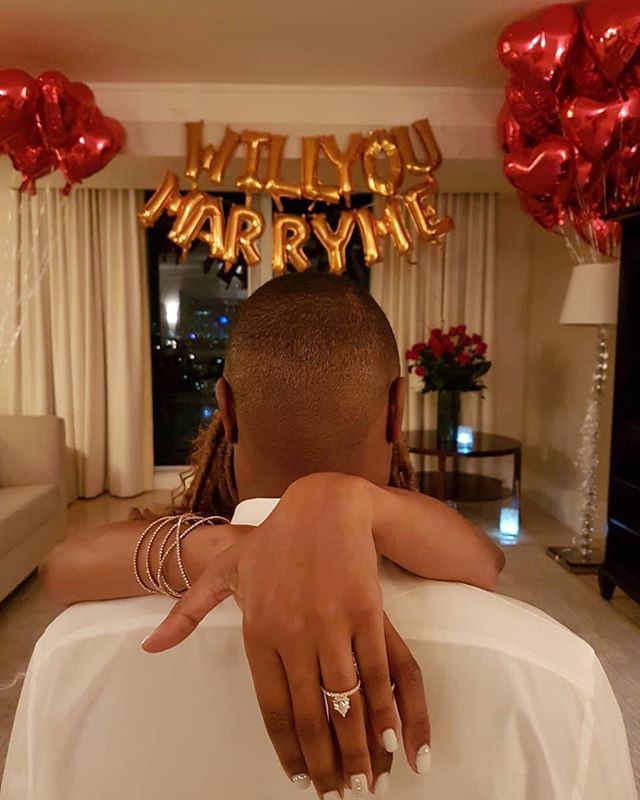 munaluchiBride's tweet photo. So romantic! She said YES!✨❤️💍
#munabling #munaproposal #munaluchibride #munaluchibridal #ido #inlove #heasked #shesaidyes
__
#Repost @lady__bri
・・・
So this happened last night! What I thought was suppose to be a birthday dinner for 2 turned out … https://t.co/Hb0BSzcpzx https://t.co/Sl4y8fgyZz