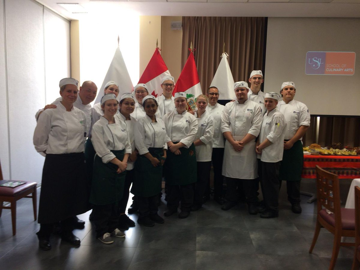 Chef_TanyaHeck's tweet photo. A wonderful final day at @usilinternational learning to make Cuy with Chef Christian. A great way to end an amazing week in Lima with DC culinary students. @durhamcollege @dceducationabroad #dc_cff https://t.co/UG0NgVeJAR
