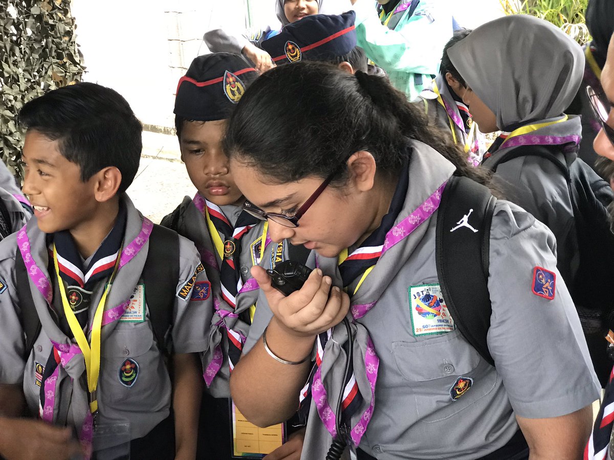 Part of the <a href="/worldscouting/">World Scouting</a> team is at #JOTAJOTI in Kuala Lumpur. Joining in the fun with 1,500,000 others.