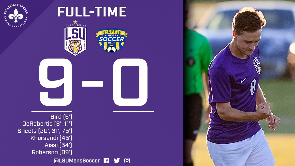 LSU Men's Soccer on Twitter: \